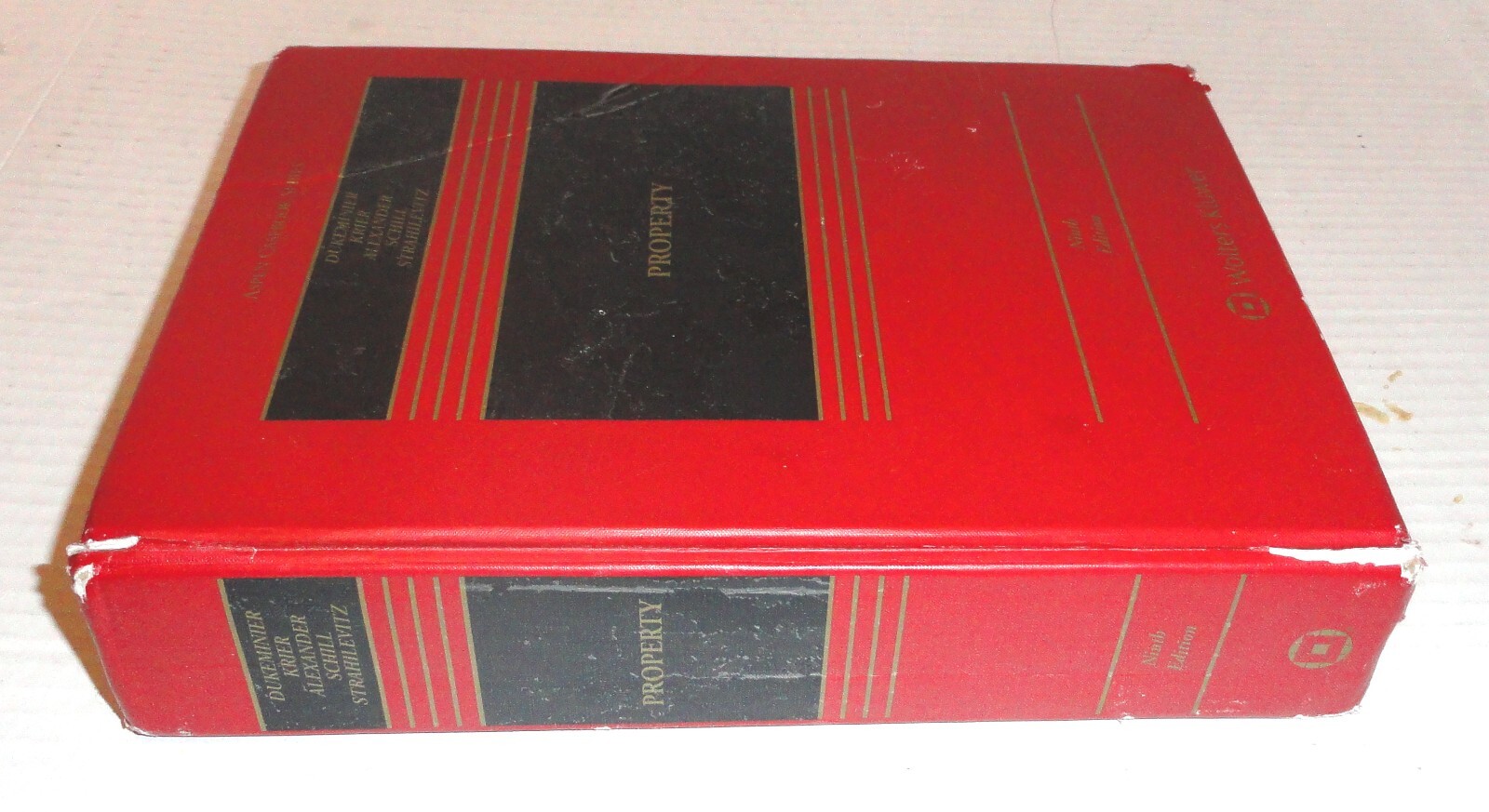 Property Aspen Casebook Series 9th Edition Hardcover Textbook PLEASE READ
