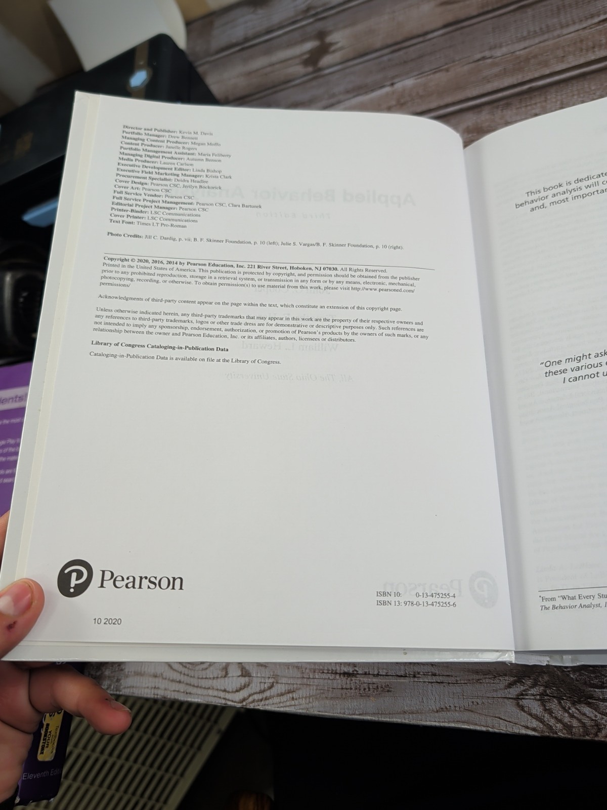 Applied Behavior Analysis by Timothy Heron, John Cooper and William Heward…