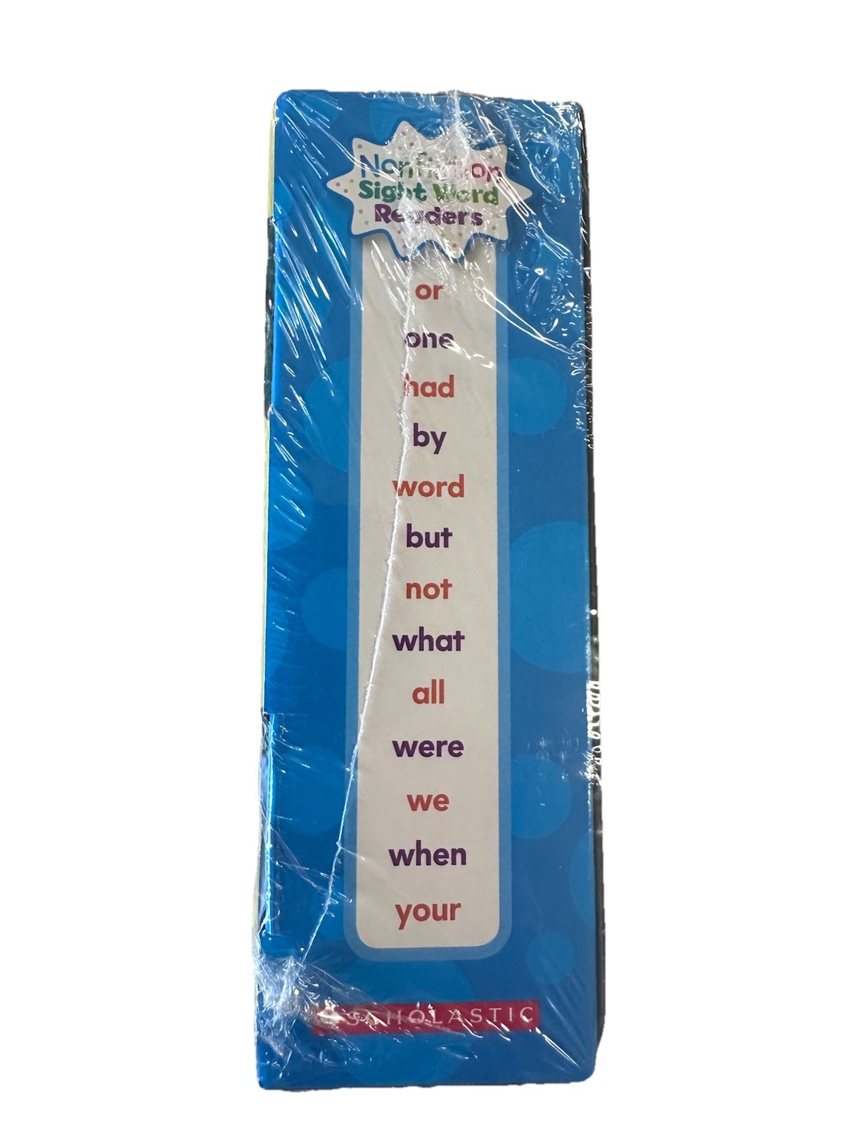New In Box Scholastic Nonfiction Sight Word Readers Parent Pack Level B