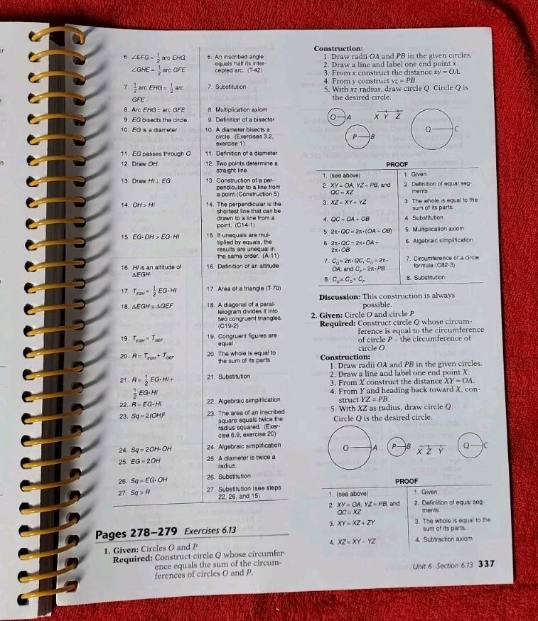 Abeka A Beka Book PLANE GEOMETRY SOLUTION KEY 2nd Edition SPIRAL 95397014 A