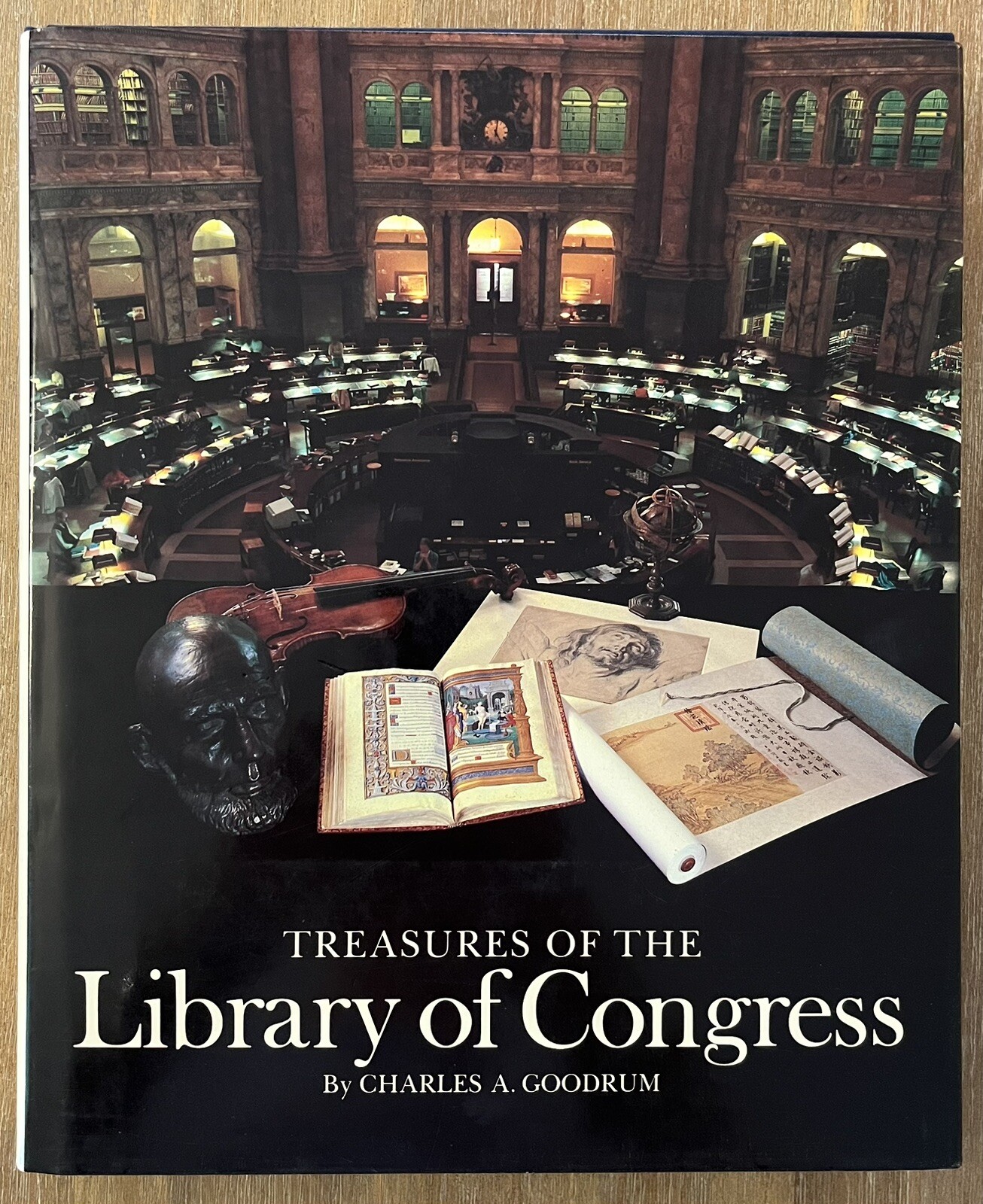 📚 TREASURES OF THE LIBRARY OF CONGRESS – Goodrum – First Ed. 1st