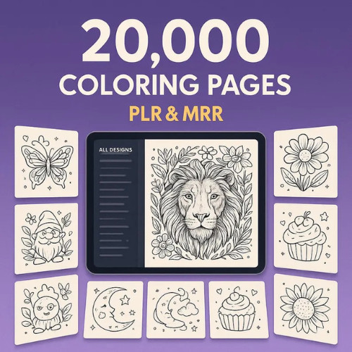 Bundle +20.000 páginas para colorear