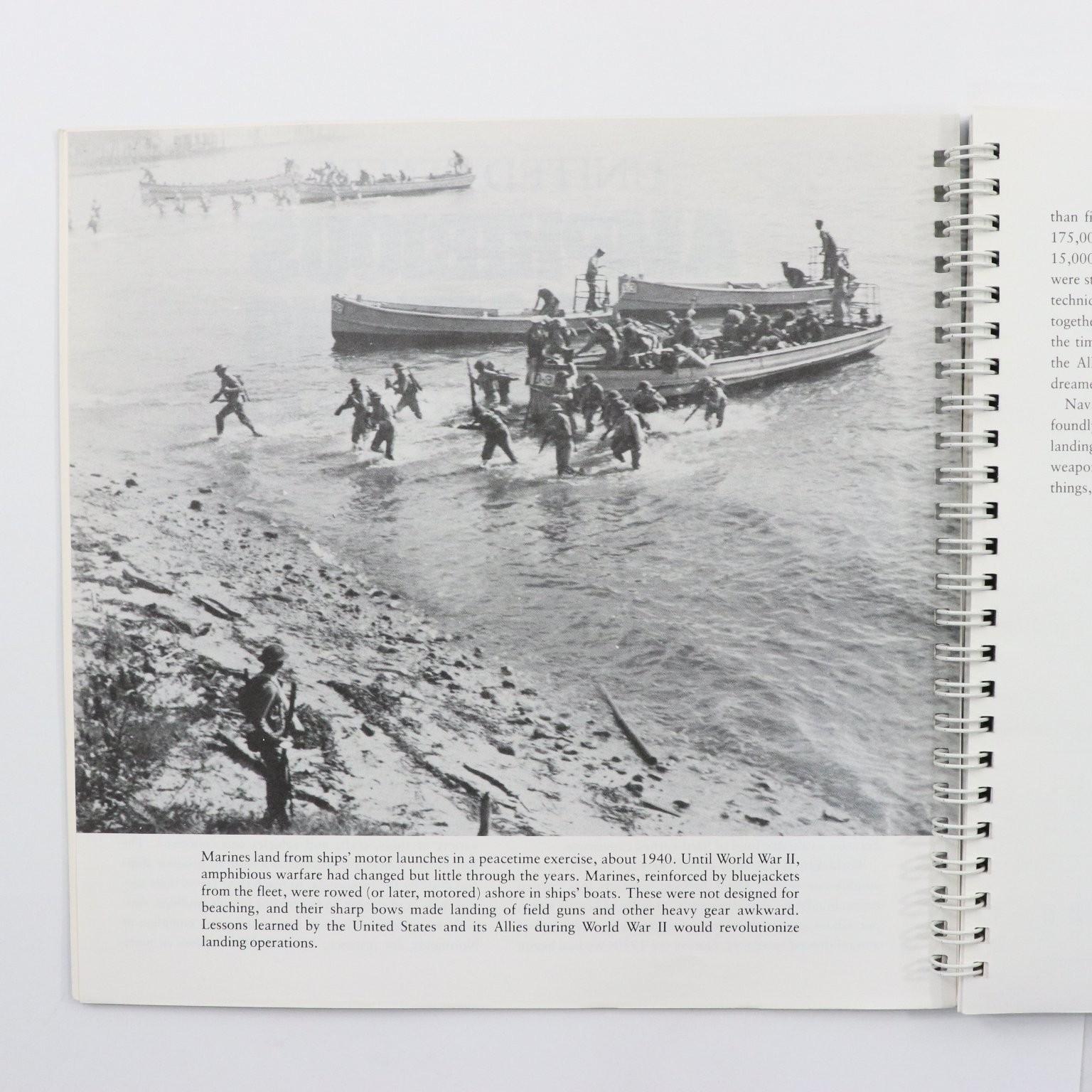 U.S. Naval Institute Engagement Calendar 1992 WWII Amphibious Operations USED