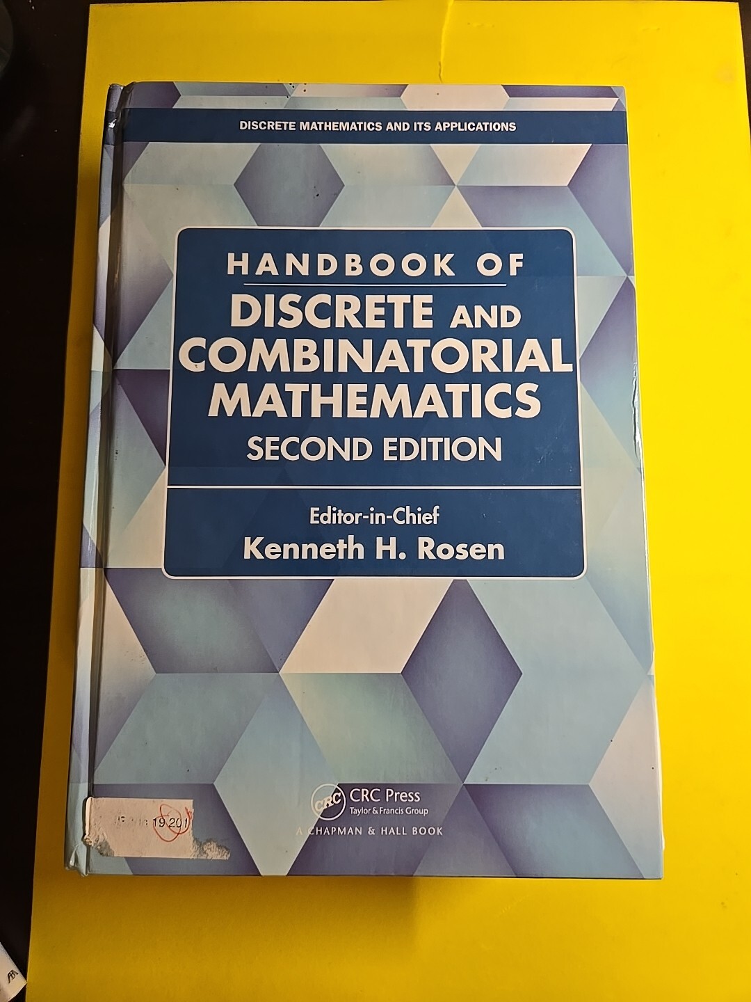Discrete Mathematics and Its Applications Ser.: Handbook of Discrete and…