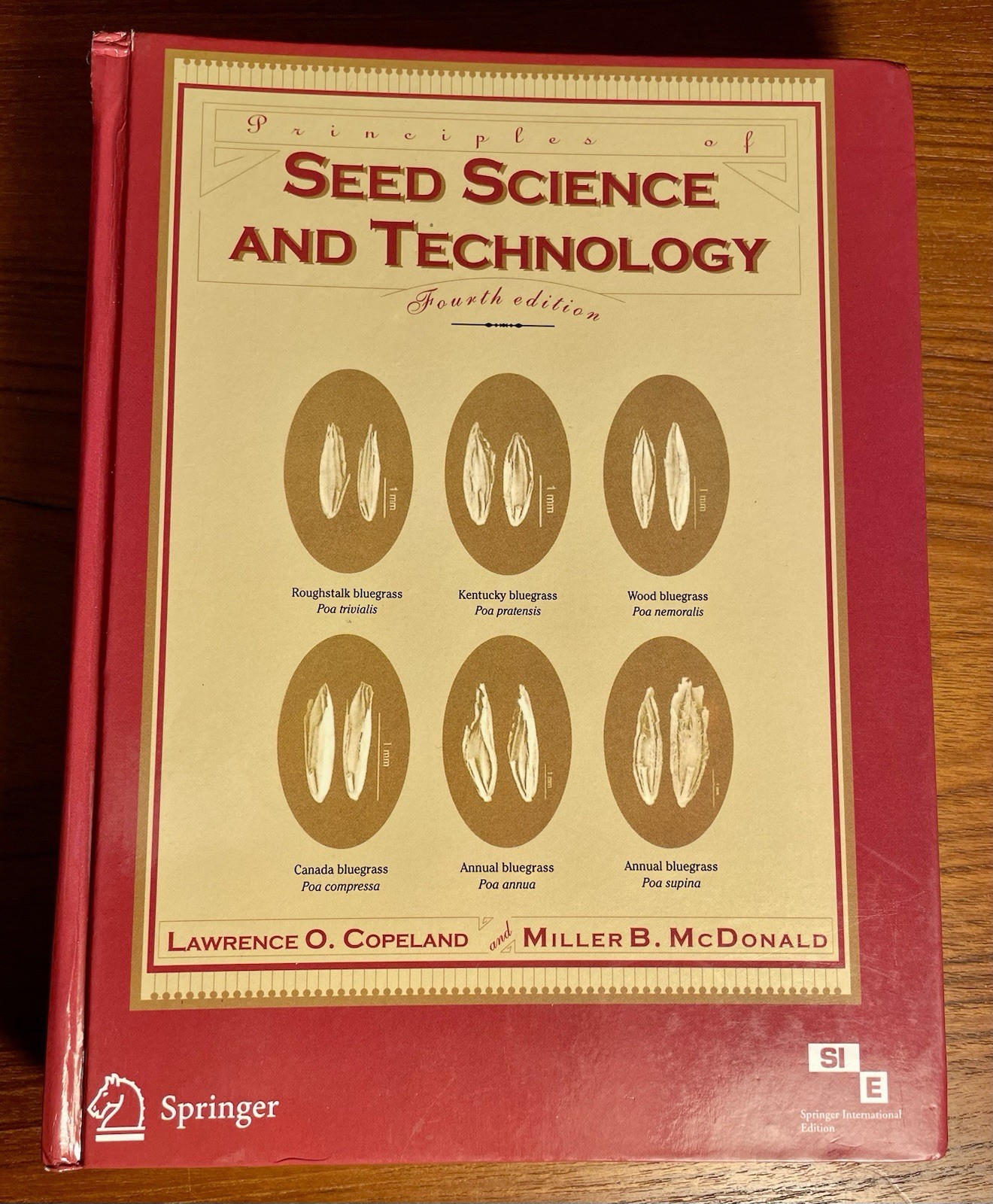 Principles of Seed Science and Technology by Copeland / McDonald 4th Edition HC