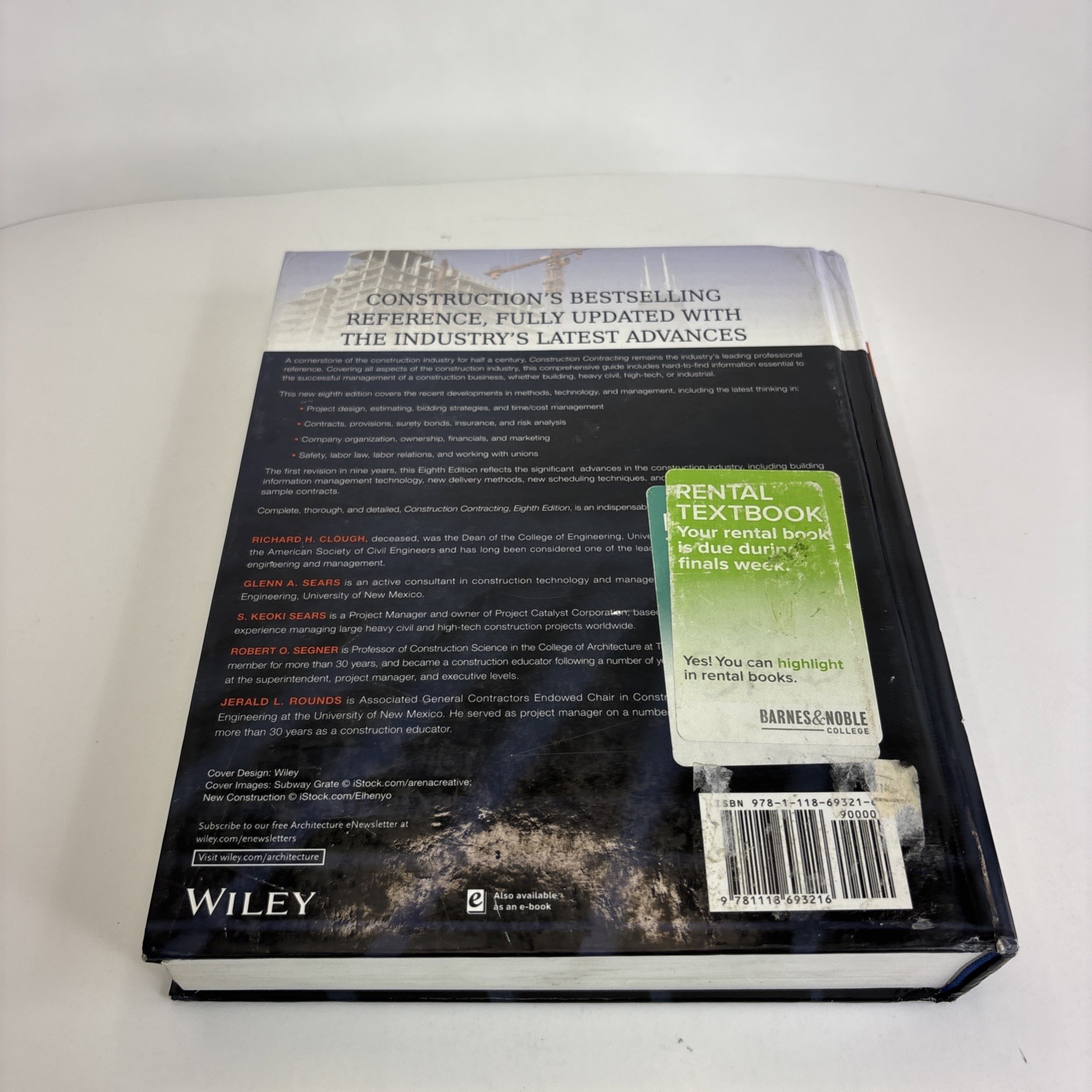 Construction Contracting A Practical Guide to Company Management by Robert