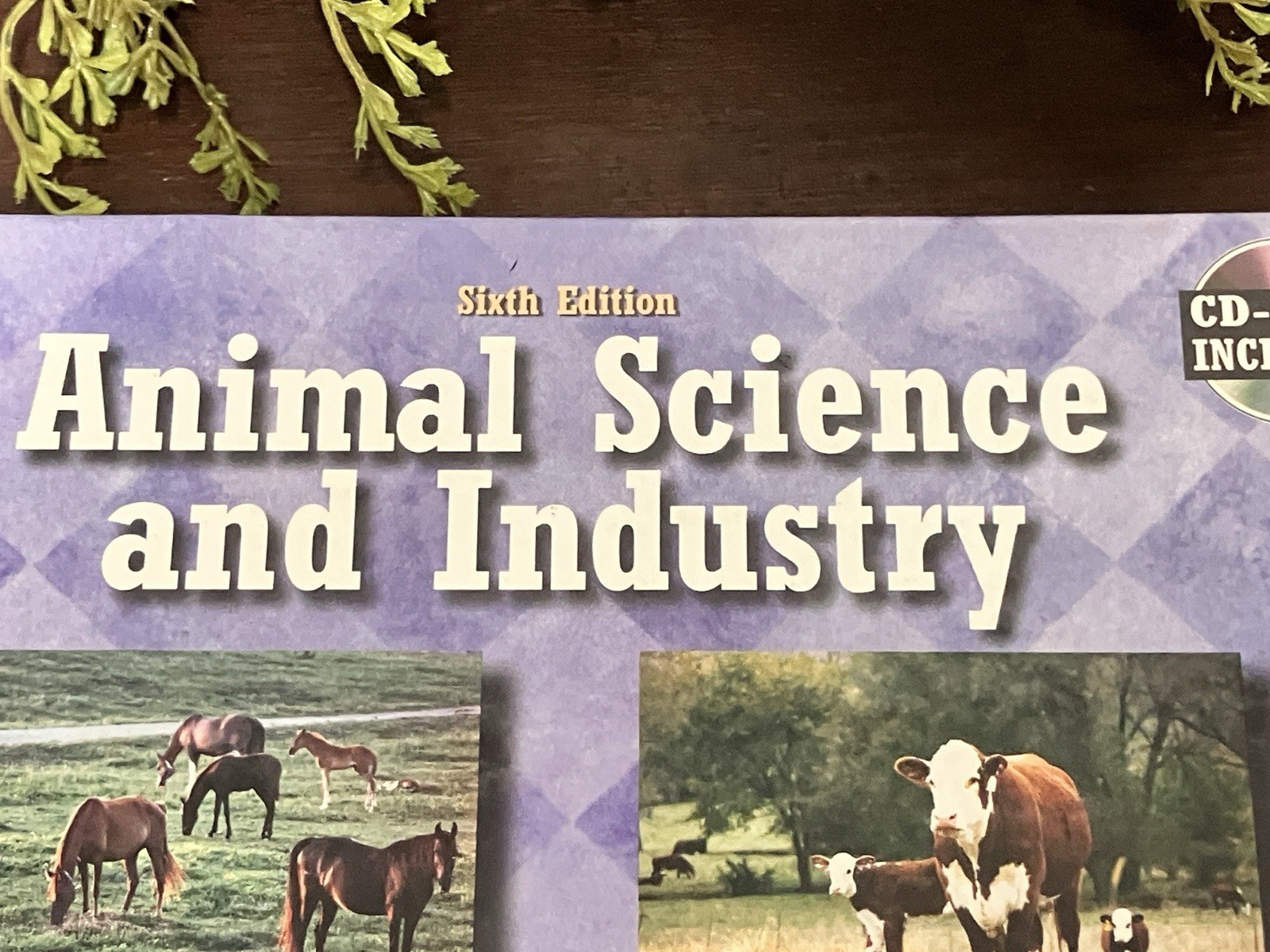 Animal Science and Industry 6th Edition Cinningham Hardcover 2001