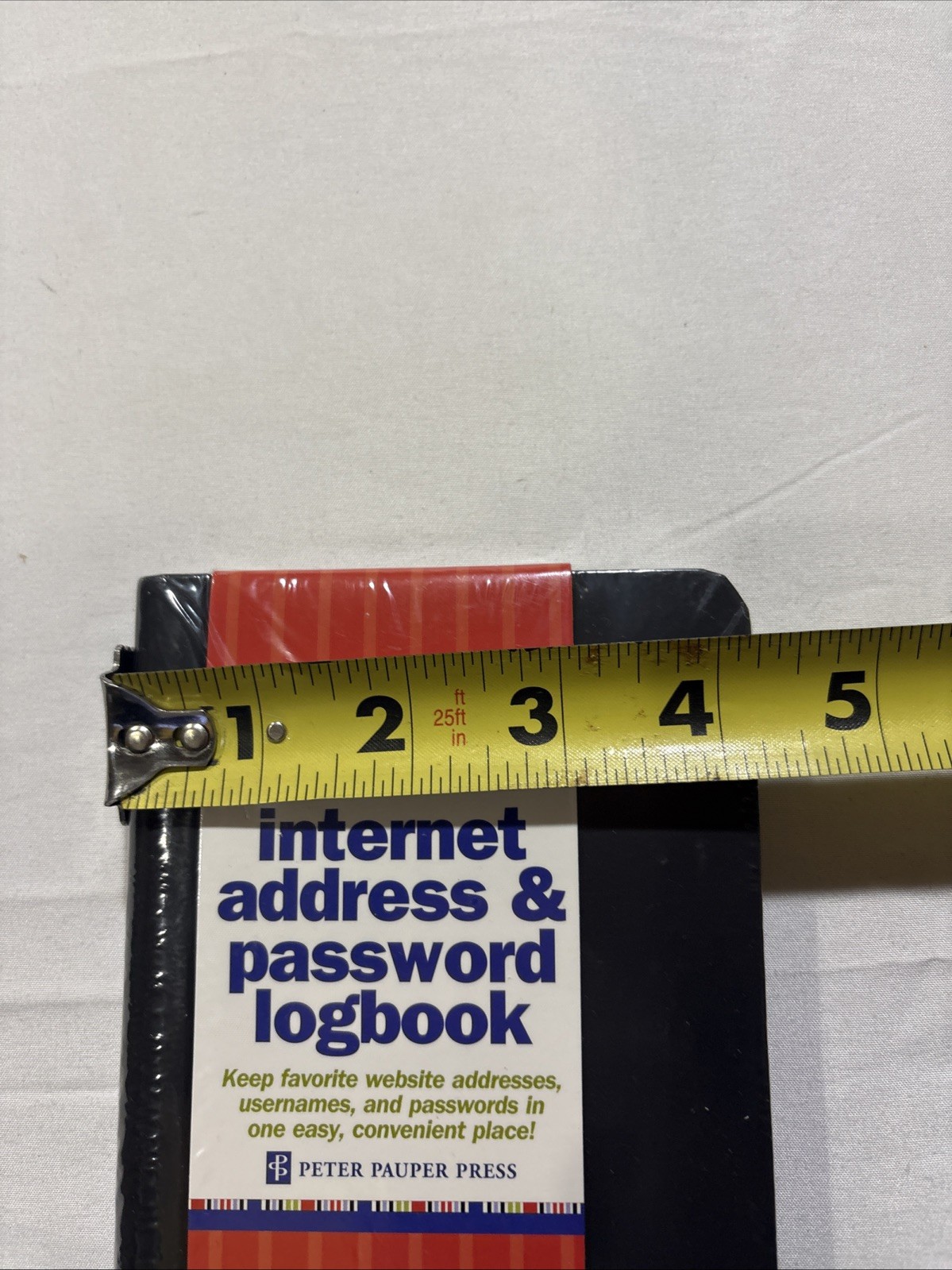 The Personal Internet Address & Password Organizer by Inc Peter Pauper Press NEW