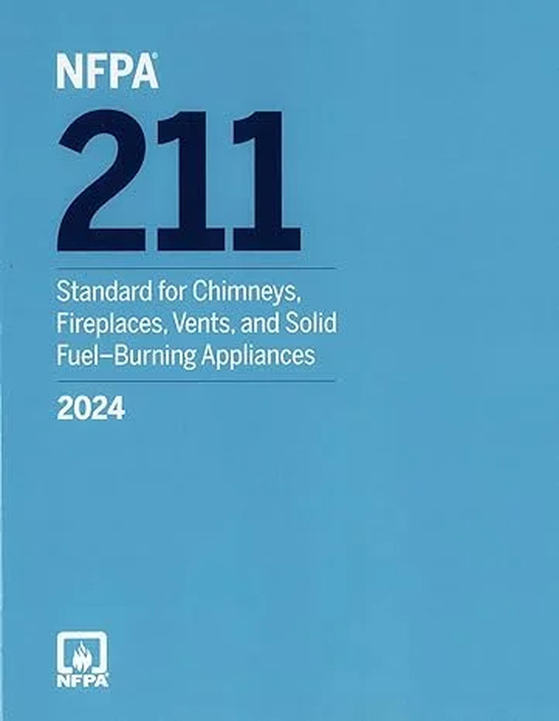 211, Standard for Chimneys, Fireplaces, Vents & Fuel 2024 Edition Paperback