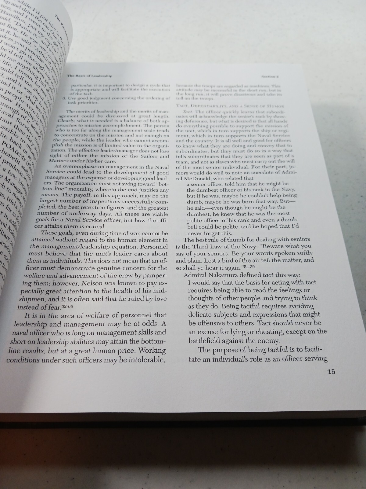 Naval Leadership: Voices of Experience by Karel Montor 1998