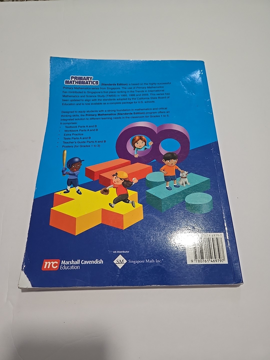 Primary Mathematics 2B Textbook, Standard Edition – Paperback – GOOD