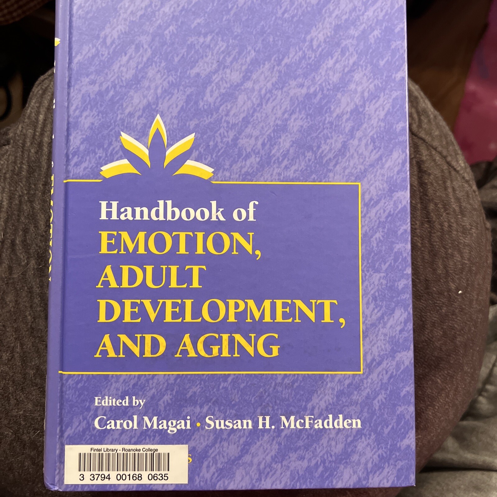 Handbook of Emotion, Adult Development, and Aging Hardcover Carol C4