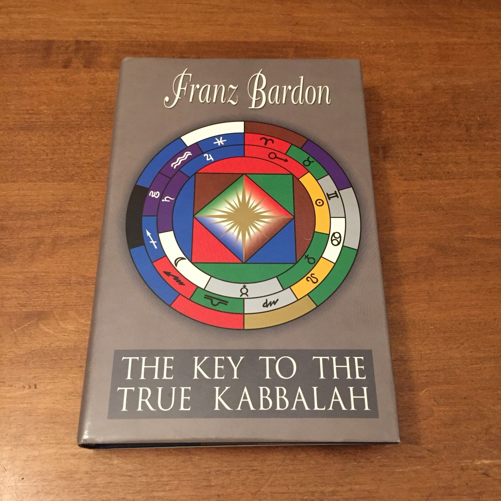 The Key to the True Kabbalah by Franz Bardon 1996 Merkur 1st Edition HBDJ Good+