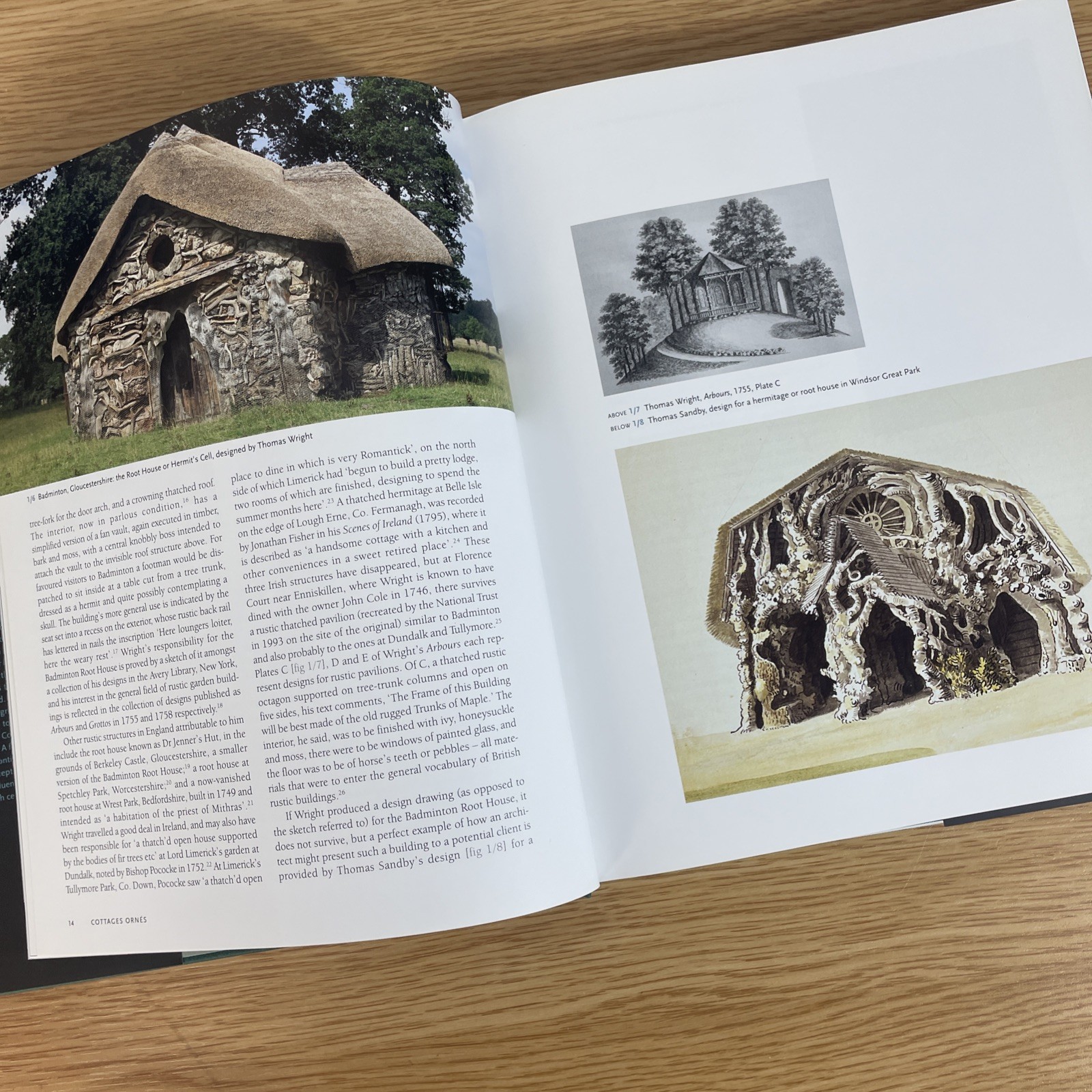 Cottages Ornes The Charms of the Simple Life by Roger White Hardback 1st edition