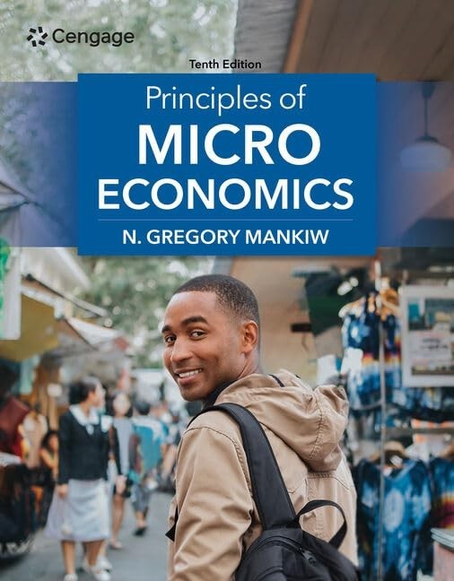 Principles of Microeconomics by N. Mankiw (2023, Trade Paperback) Tenth Ed. NEW