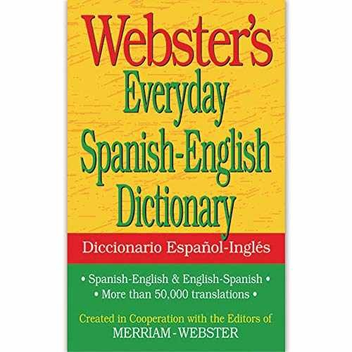 Webster’s Everyday – Paperback, by Editors of Merriam-Webster; – Very Good