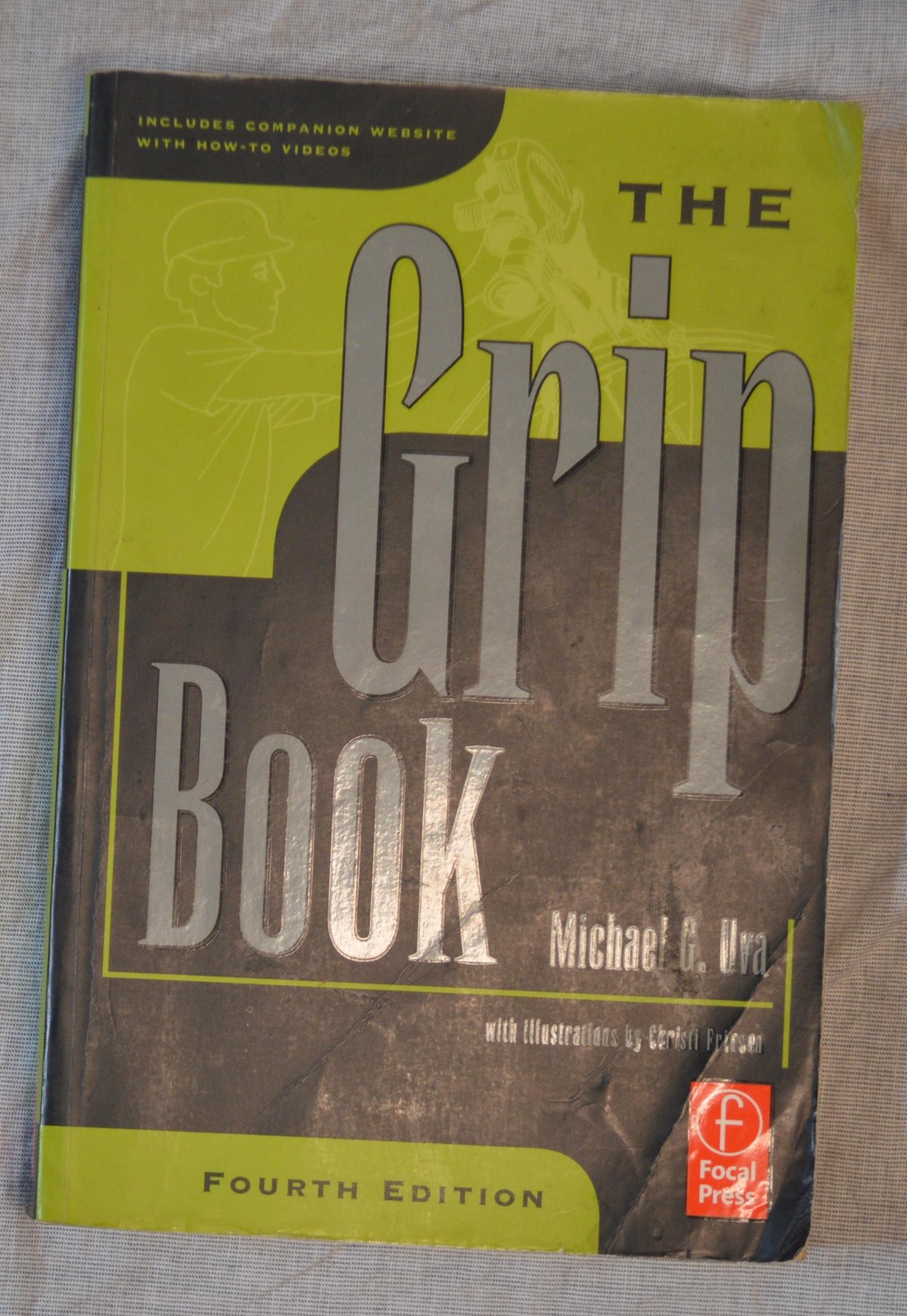 The Grip Book Michael G Uva Fourth Edition Bent pages, Creased cover