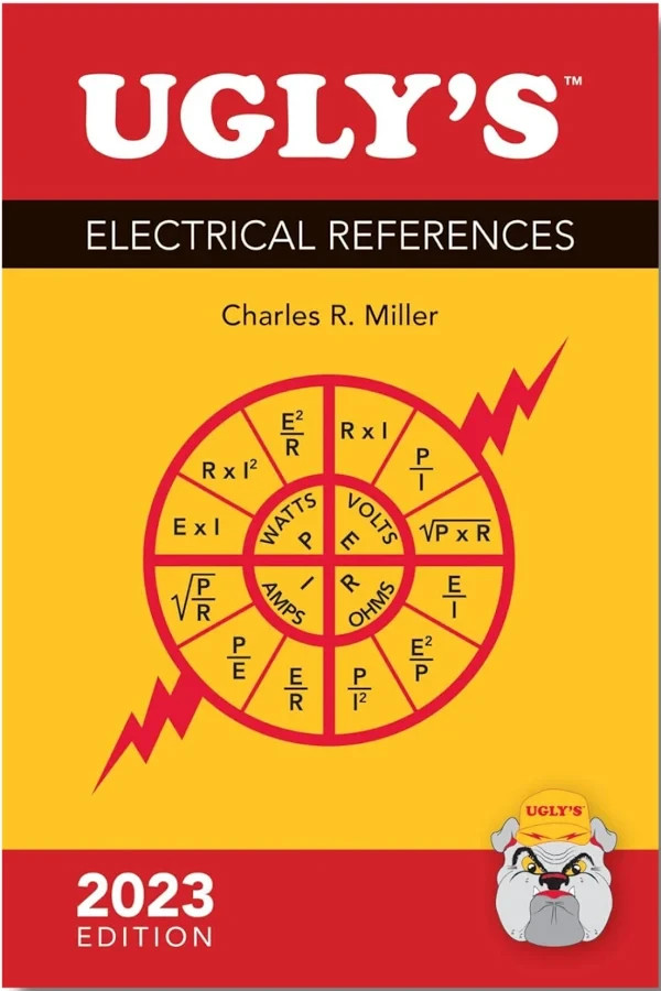 NFPA 70 2023 NEC Code Book Paperback + Ugly’s Electrical Ref Spiral +EZ TAB USPS