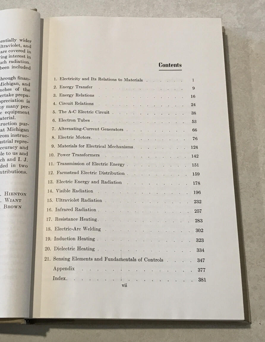 Electricity In Agricultural Engineering Wiley Hardcover Energy Applications 1958