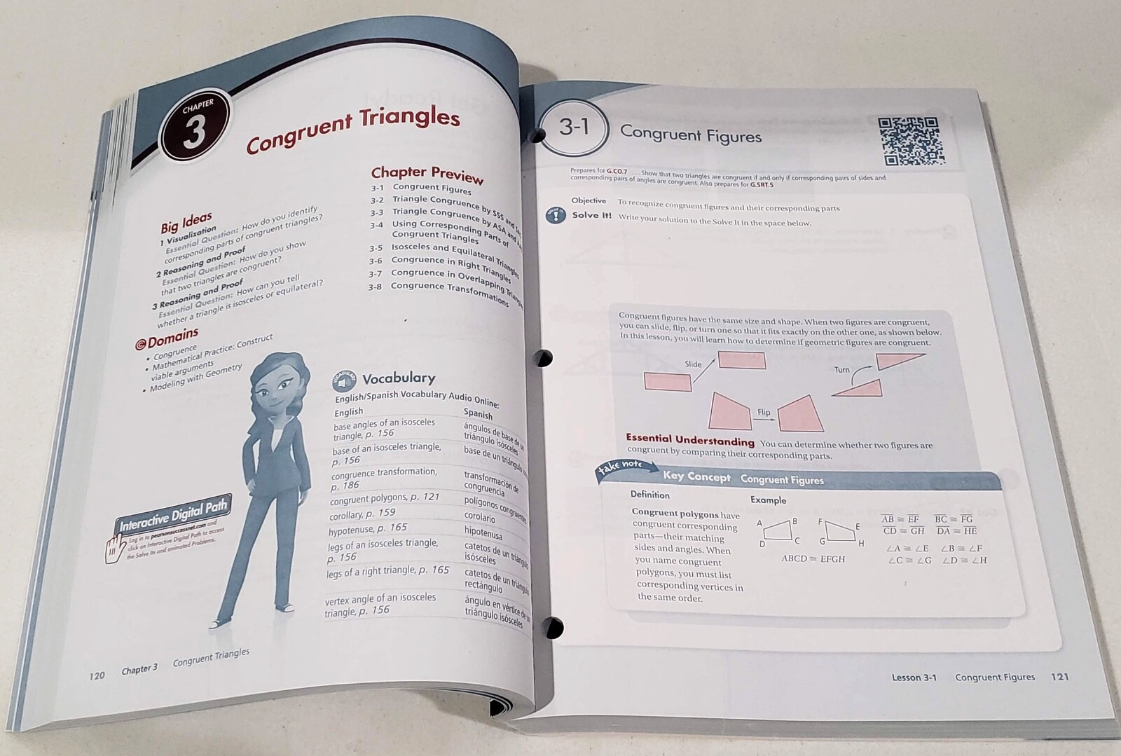 New Mathematics 2 Common Core Volume 1 Book Pearson High School Math