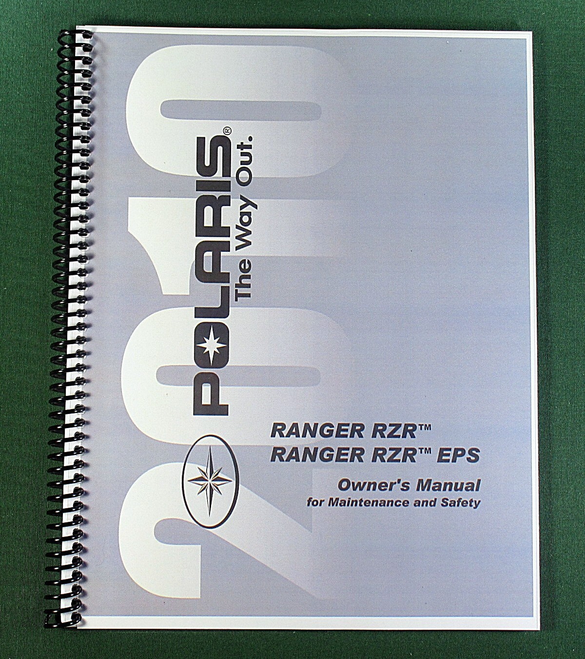 2010 Polaris Ranger RZR EPS Owner’s Manual: 146 Pages & Protective Covers!