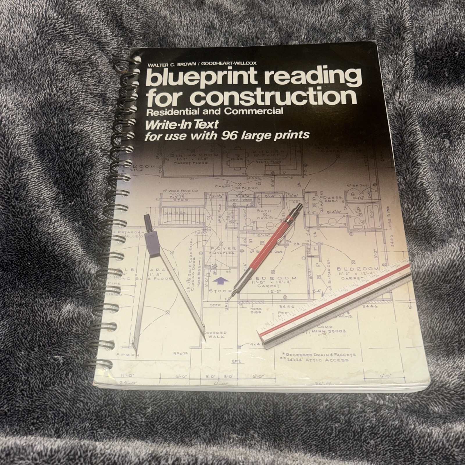 Blueprint Reading for Construction by Walter C Brown Residential Commercial 1990