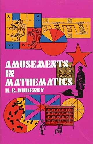 Amusements in Mathematics (Dover – Paperback, by Dudeney Henry E. – Very Good