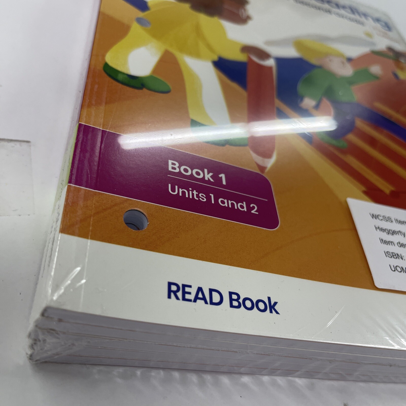 5 Copies of Heggerty Bridge to Reading 2nd Grade Read Book 1 – Units 1 &2