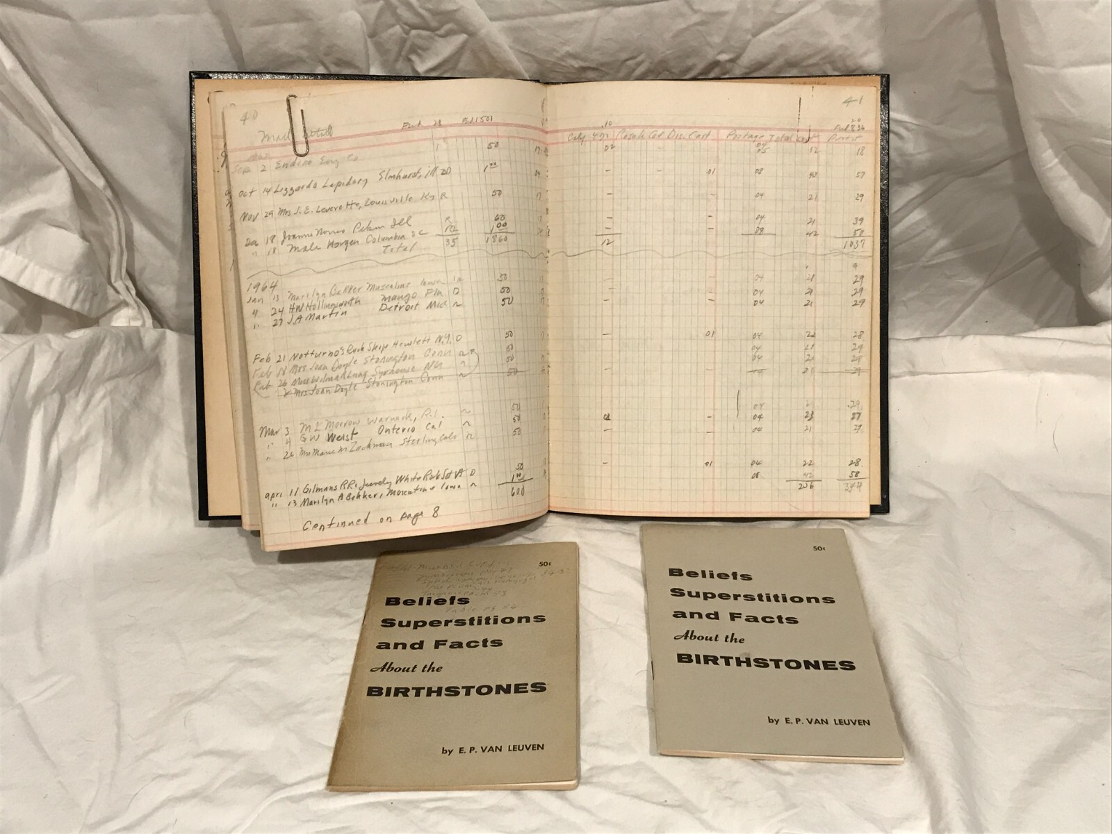 Beliefs Superstitions and Facts about the Birthstones Van Leuven First Edition