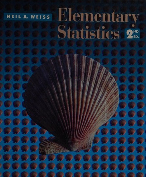 Elementary Statistics Hardcover Neil A. Weiss