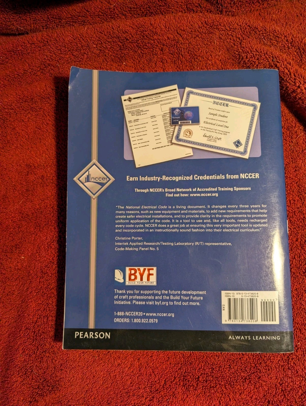 Electrical Trainee Guide, Level 1 by NCCER –19th edition–VG