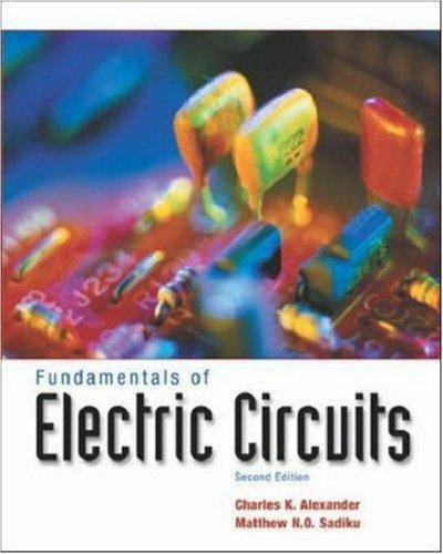 Fundamentals of Electric Circuits with CD-ROM – 007249350X, hardcover, Alexander