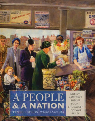 A People and a Nation, Volume II: Since 1865 – Paperback – ACCEPTABLE