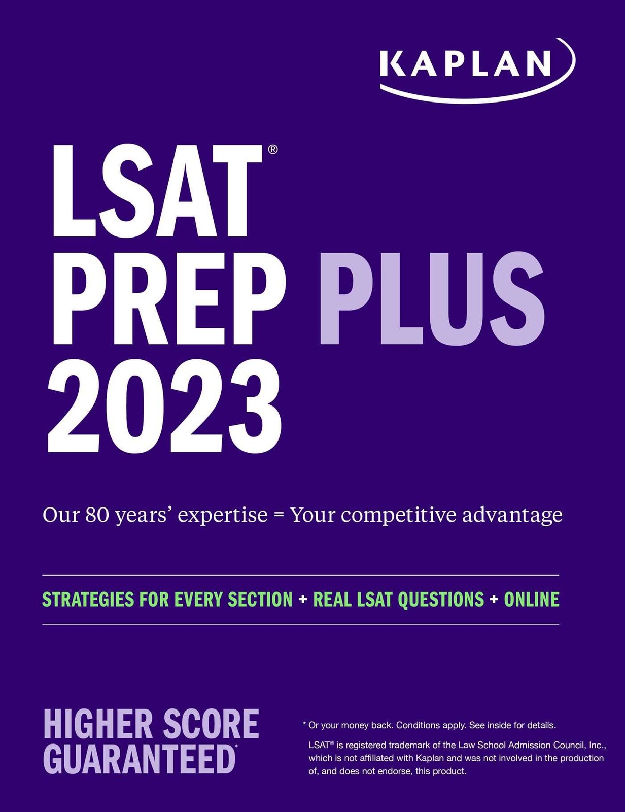 LSAT Prep Plus 2023: Strategies for Every Section + Real LSAT Questions + On…