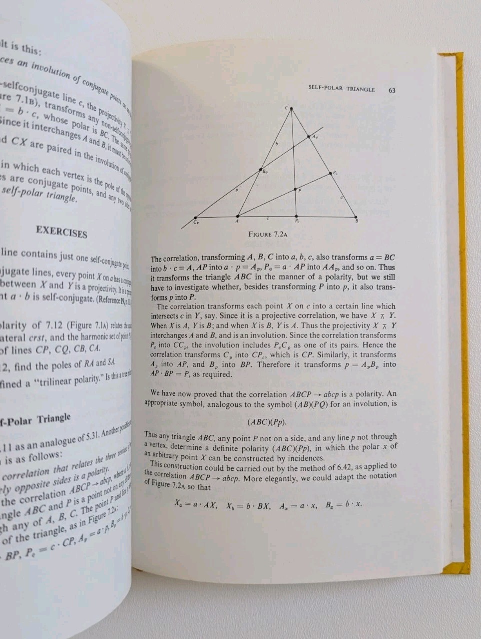 Projective Geometry H.S.M. Coxeter Springer-Verlag 2nd Edition Hardcover