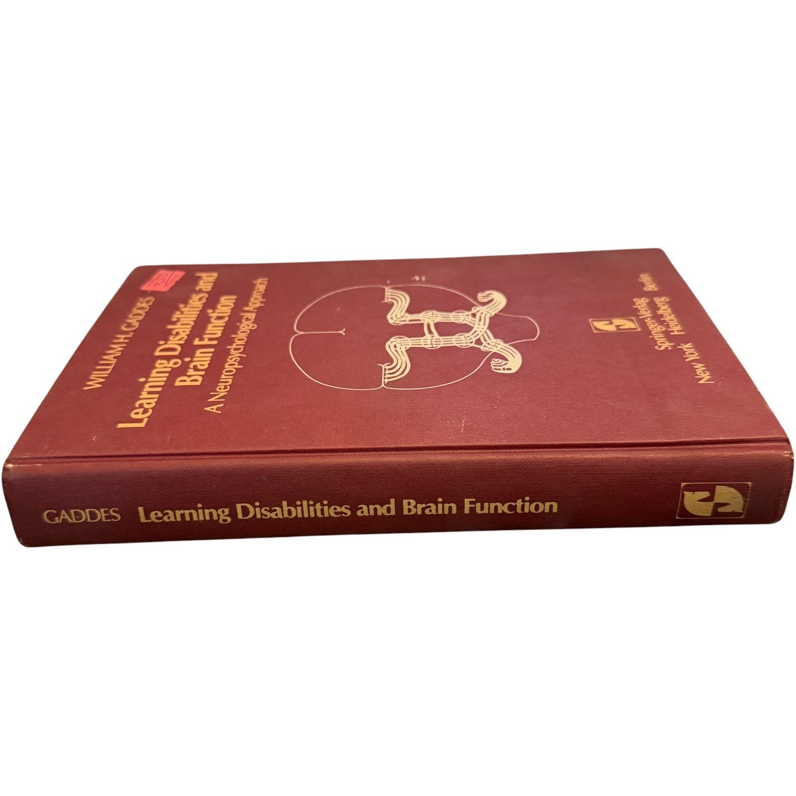Springer Learning Disabilities and Brain Function Gaddes Hardcover 1980 Vintage