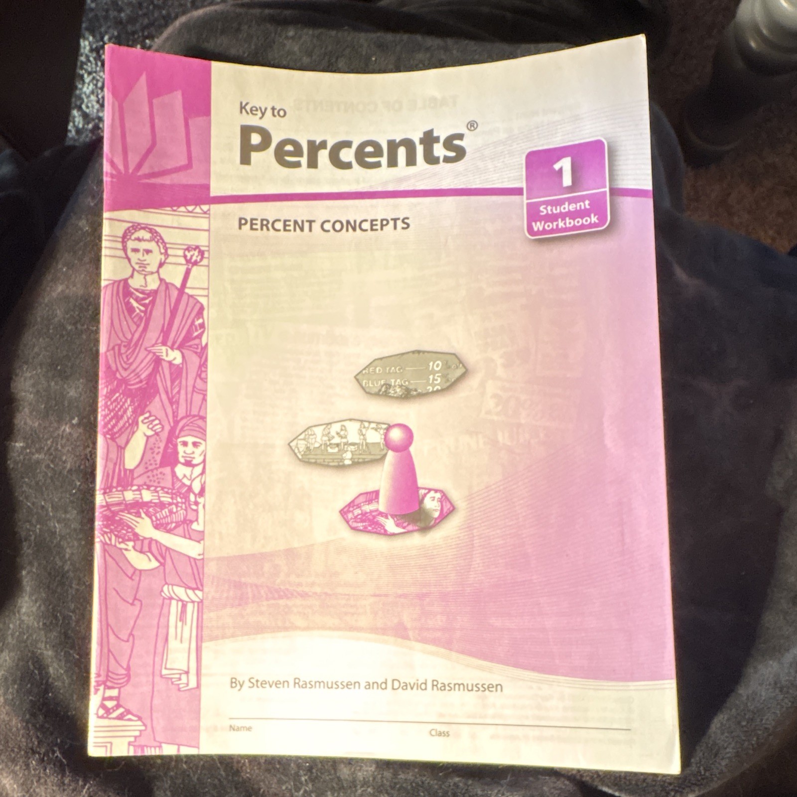 Key to Percents 1 Student Workbook Percent Concepts Beginner Math PB 2007