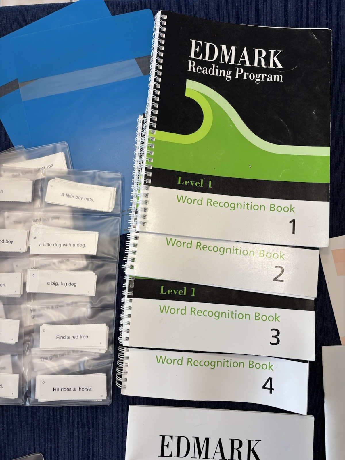 Edmark Reading Program Level 1 First Edition Full Curriculum Kit Nearly Complete