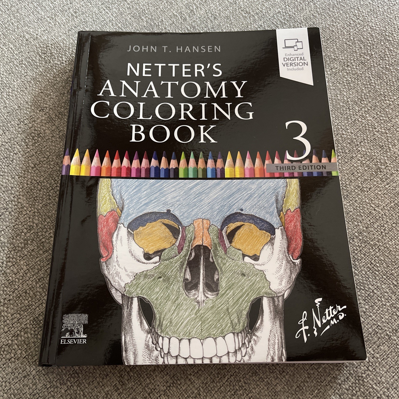 Netter’s Anatomy Coloring Book by John T. Hansen 2021 Paperback