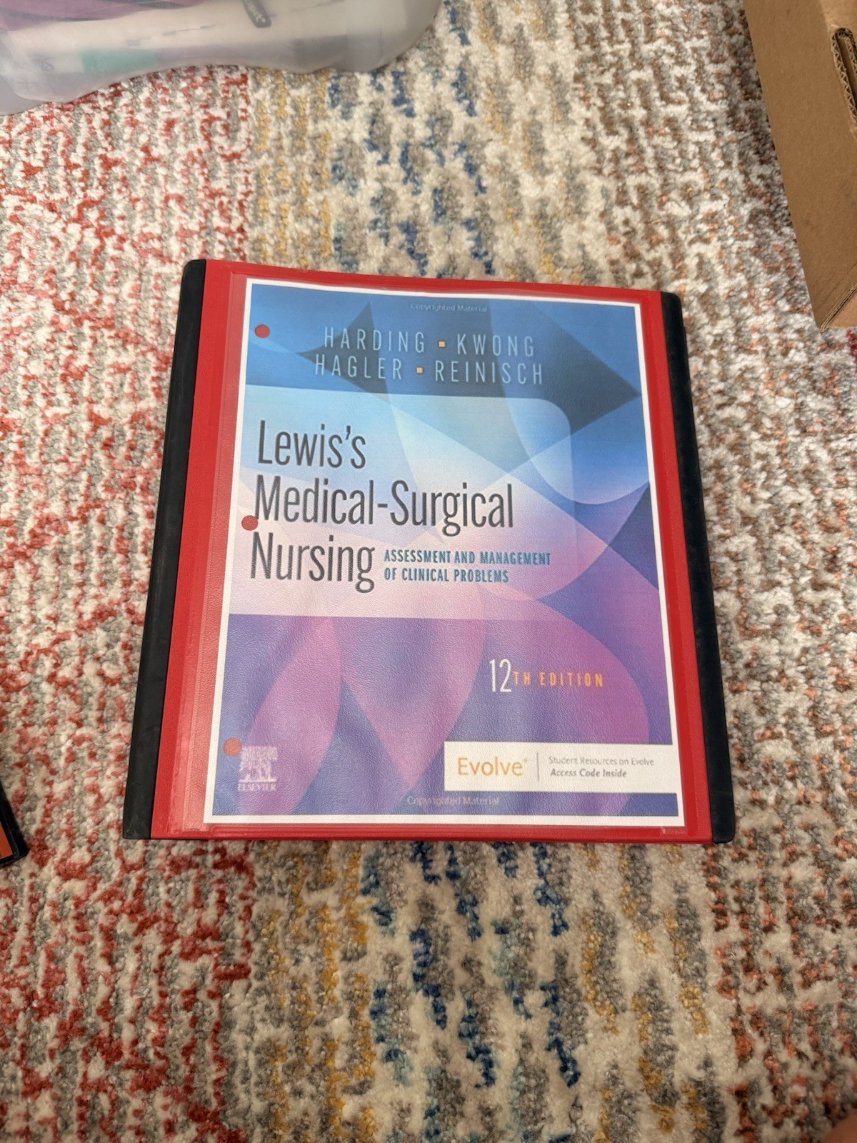 Med Surg Nursing Bundle Lewis 12th & 7th Ed + Study Guide + Q&A Review + Notes