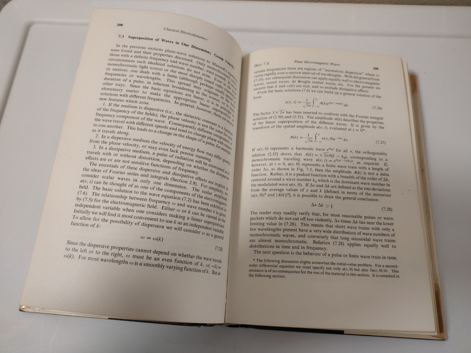 Classical Electrodynamics by John David Jackson 1963 1st Ed. 3rd Print HCDJ