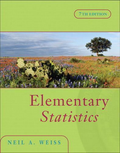 Elementary Statistics 7th ed. Instructor’s Edition by Neil A. Weiss with CD-ROM 