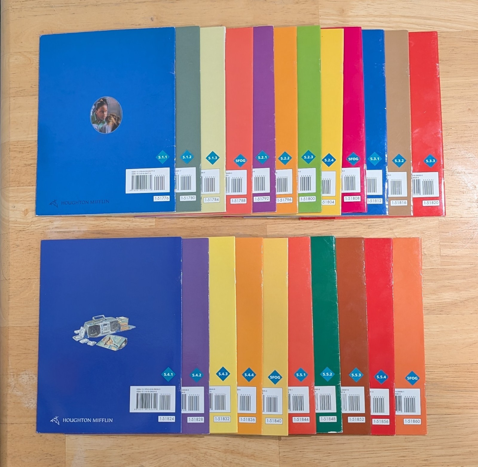 HM-Leveled Reader-English Language Support-Grade 5 (ELL) Theme 1-5 Complete Set