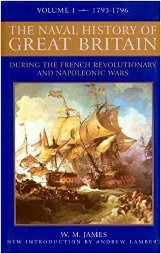 NAVAL HISTORY OF G B VOL 1 by W. M. James Hardback Book The Fast Free Shipping