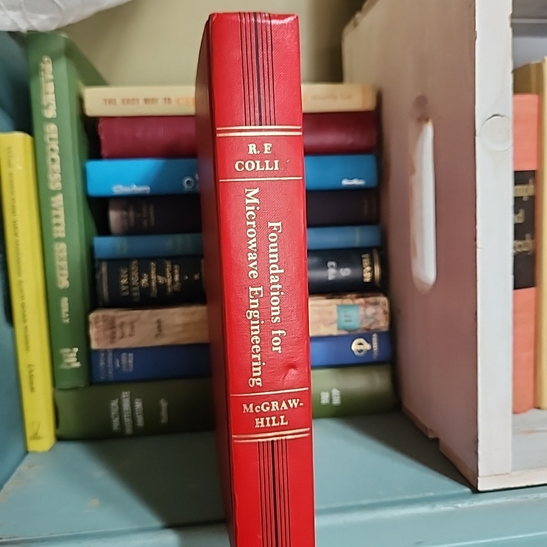 Foundations for Microwave Engineering, Hardcover 1st Edition, McGraw-Hill Series