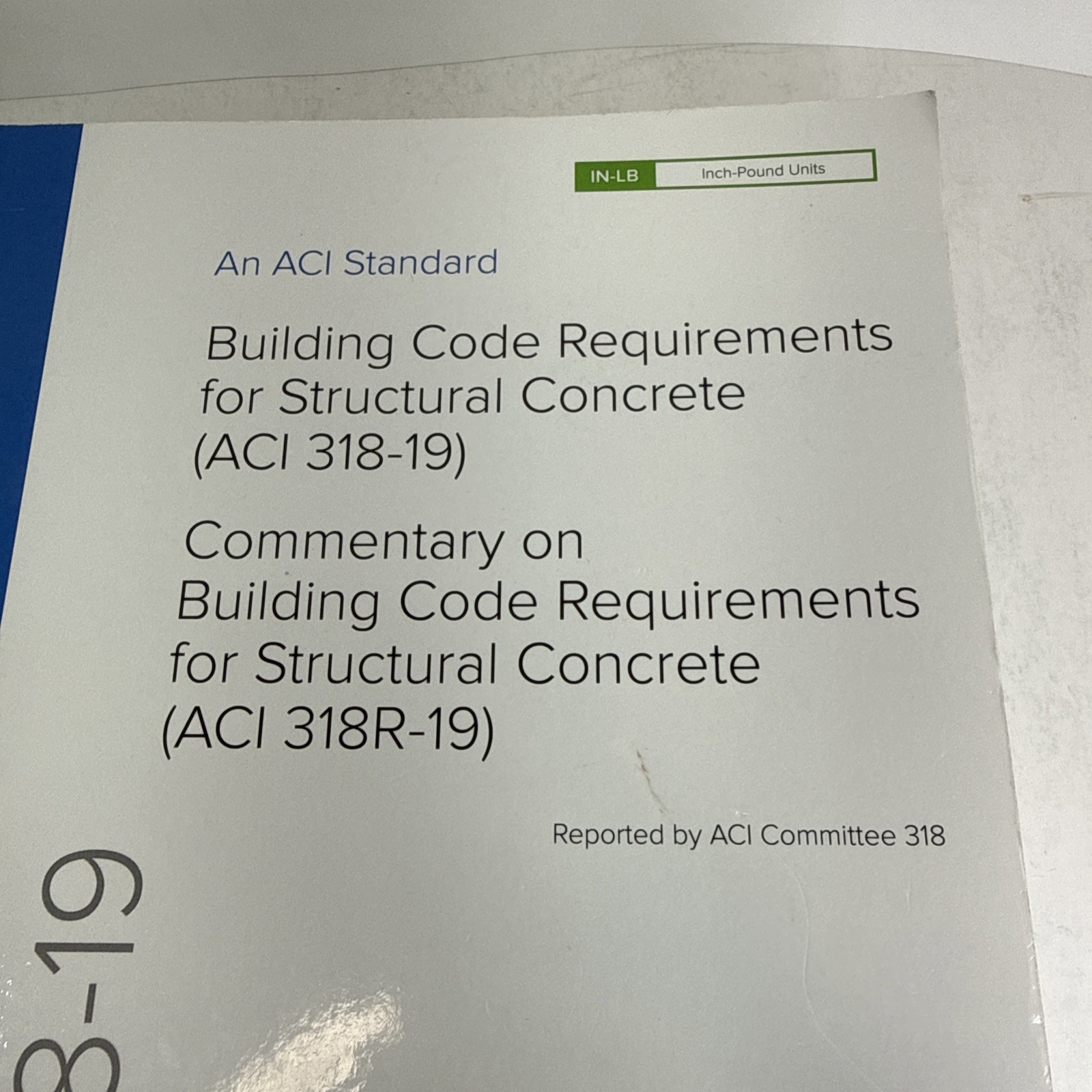 ACI CODE-318-19(22): – Paperback, by American Concrete Institute – Good