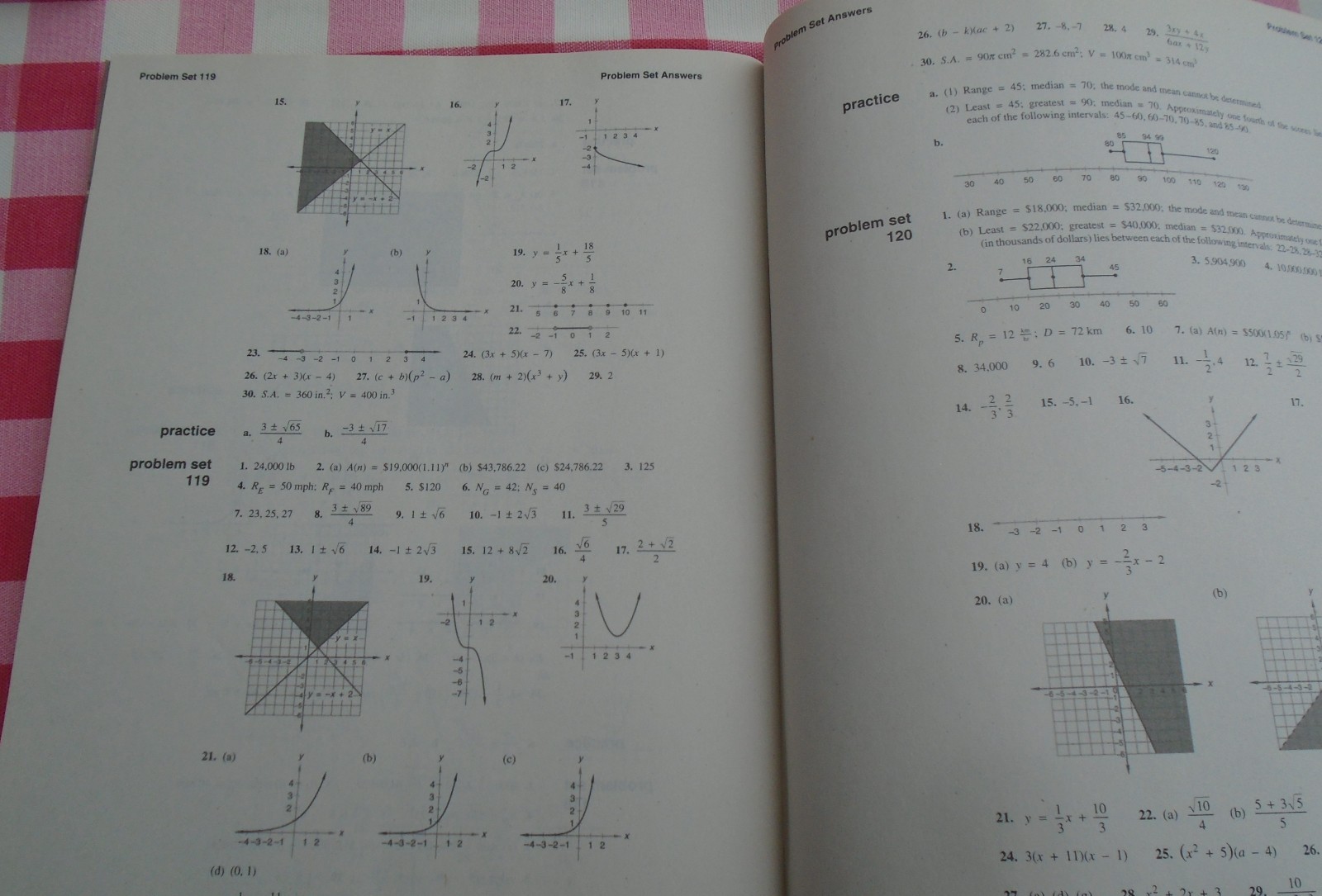 Saxon Algebra 1 3rd Edition Hardcover, Solutions Manual, Homeschool Packet 3 set
