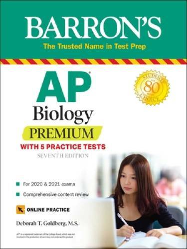 AP Biology with Online Tests (Barron’s Test Prep) – Paperback – VERY GOOD