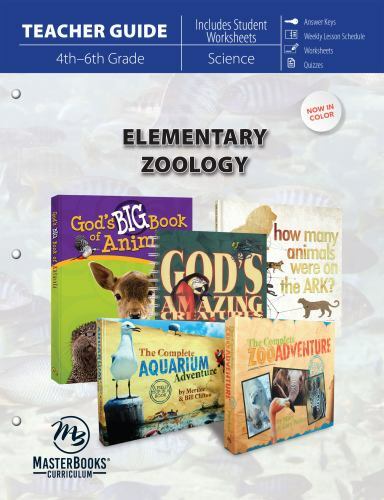 Elementary Zoology (Teacher Guide) by Master Books, Good Book