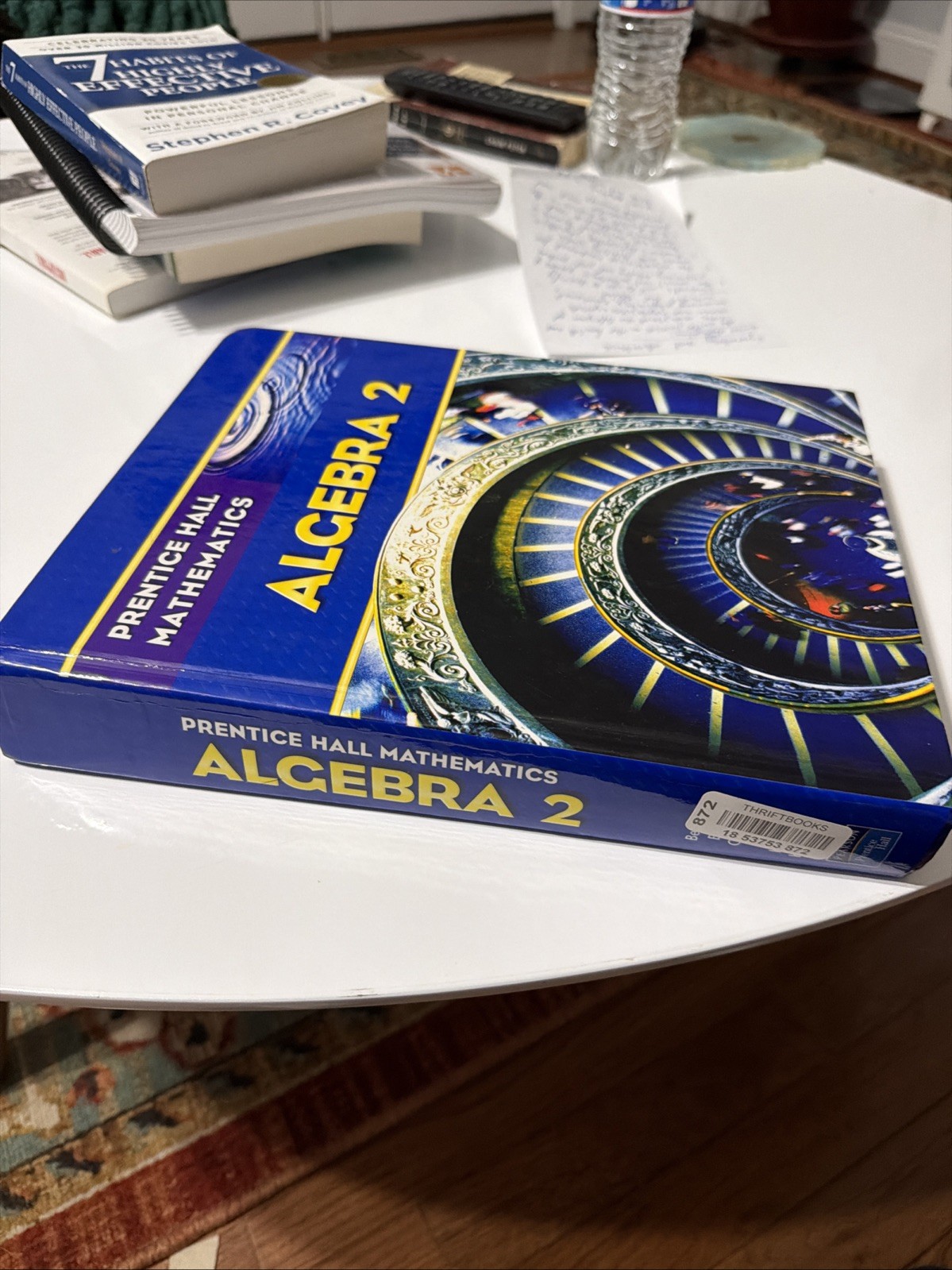 Prentice Hall Mathematics Algebra 2 Textbook Pearson High School Math Book